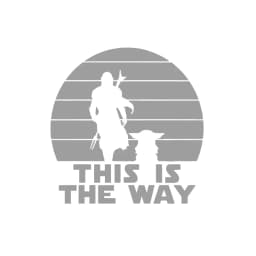 This Is The Way Vinyl Art Sticker Car Window Laptop Decoration Decal Kids Room WALL Decor Mural