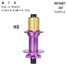 6 Colors Available 28H 36T MTB Rear Hub Super Lightweight CNC Alloy Boost 148mm Mountain Bike Compatible With XD HG MS Freewheel
