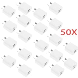 Dual USB Wall Charger,USB Power Adapter Plug, Double USB Wall Plug Adapter, 2-Port USB AU Plug 5V/2.1A Charger For Phone