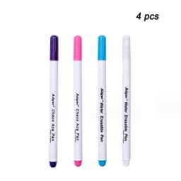 Erasable Fabric Marker Pen for Cross-Stitch Sewing Tools – Can Be Used with Water-Soluble Ink Pens for Embroidery