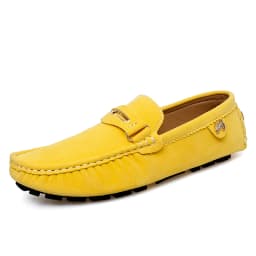 48 Extra-Large Size Matte Couple's Style Halloween Gift 2025 Autumn New Loafers British Style Slip-On Men's Driving Shoes Lightweight Non-Slip Casual Leather Shoes