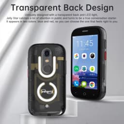 Unihertz Jelly Star Android 13 4G Global Version Smartphone 8GB RAM 256GB ROM Dual Nano SIM Bluetooth 5.3 48MP Camera 3 3 inch