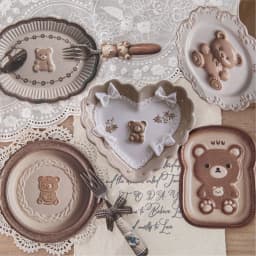 20pcs/1lot Kawaii Scrapbook Sticker Tableware Utopia Journaling Scrapbooking Supplies Planner Decorative Stationery Sticker