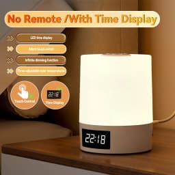 Touch Night Light Rechargeable 3 Color Wireless Baby's Room Bedside Lamp USB LED Night Light Ambient Soft Light For Kids Gift