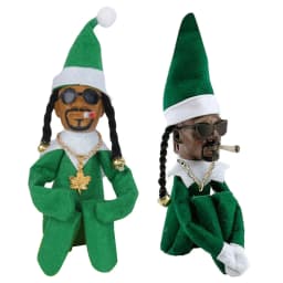 1/2pcs Snoop on A Stoop Christmas Elf Doll 2024 Christmas Decorations Festive Atmosphere Doll Ornament New Year Xmas Gift