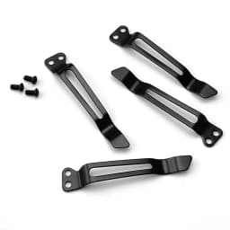 1pc DIY Folding Knife Clip 420 Stainless Steel Pocket Clips Back Clamps for Folding Knife Pocket Clip with Stainless Steel Screw