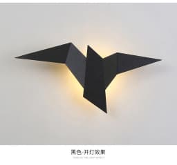 New Nordic LED Bird Wall Lamps Bedroom Decor Wall Lights Indoor Modern Lighting For Home Stairs Bedroom Bedside Light Fixtures