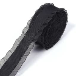 5Yards/Roll Pleated Stretch Lace Trims Ribbons Ruffled Elastic Band Baby Hairband Belt Shoes Decorative Tapes DIY Craft Supplies