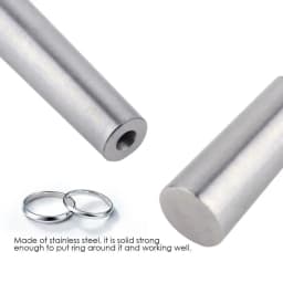 1Pc Stainless Steel Ring Enlarger Stick Ring Enlarger Mandrel Sizer Jewelry Making Ring Forming Tool DIY Jeweler Tool Equipment