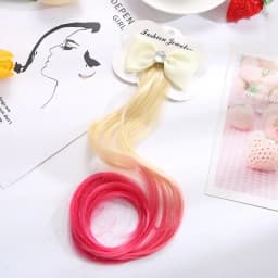 New Lovely Princess Gradient Snowflake Wig Hair Clips for Girls Hairpins Snowflake Hairgrip Barrettes Hair Accessories