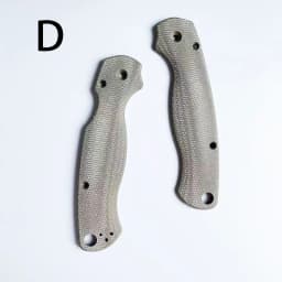 1pair Micarta Blade Handle Patch for Spider Para2 C81 Knife Folding Knife Patch Material DIY Accessories
