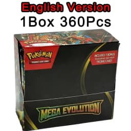 360pcs Spanish Pokemon Card Scarlet & Violet Prismatic Evolutions Pokemon Box English Booster Battle 151 Ultra Prism Battle Card