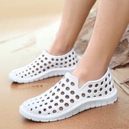 Large Size Unisex Summer Outdoor Sandals Beach Aqua Shoes Couple Casual Slippers Weman Garden Shoes Men Wading Shoes 36-45#