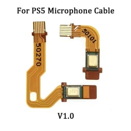 1Set Microphone Flex Cable For PS5 BDM-010 020 030 Handle Inner Mic Ribbon Cables For PS5 V1 V2 V3 Gamepad Controller Flat Cable
