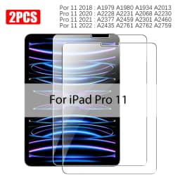 Tempered Glass Screen Protector for iPad Pro Air 2024 13 11 12.9 inch 9th 10th Generation for iPad Air 3 4 5 8th 7th Mini 6 Film