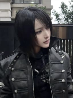 American Retro Black Short Jacket Women's Spring Autumn 2026 Slimming Casual Motorcycle Leather Clothes Punk Style Zipper