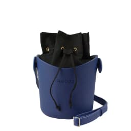 Tanqu New Pure Color Drawstring with Buckle Canvas Fabric Inner Pocket Lining for Obasket Obag Handbag Insert for O Basket O Bag