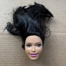 1/6 Vintage Doll Heads Princess For 30cm Solid Male Soldier Sculpt Female Children Playing Birthday Gifts