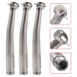 NSK Style Dental High Speed 2/4Hole  Single Spray Big Head Handpiece Push Button Tip / Cartridge Rotor