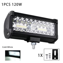 Car Work Light LED Offroad 4x4 Spotlights Fog Lamp Diode Headlight SUV ATV Tractor Boat Trucks Excavator Light Bar 12V 24V