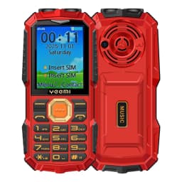 YEEMI Q5 4G Button Phone 2.4inches Dual SIM Card HD Call Camera FM LED Flashlight LTE Type-C Triple-proof Outdoor Mobile Phone