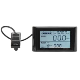 Electric Bike LCD Display 5 Pin 24V 36V 48V Lightweight Waterproof Electric Bike Display Panel Screen