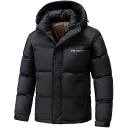 Winter Down Cotton Jacket Men's New Thickened Warm Parka Jackets Loose Casual Hooded Parkas Jacket Men's Windproof Puffer Coat