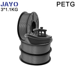 JAYO PETG/PLA Plus 2.0 3D Printer Filament 3 Rolls No Bubbles Smooth Multiple Colors 3D Filament Fit For FDM Printers 1 Roll/1.1