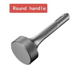 85mm Heavy Duty - Forged Steel Drill Bit Hammer Attachment Ground Rod Driver For Grounding Rods Fence Installation Wear Bits