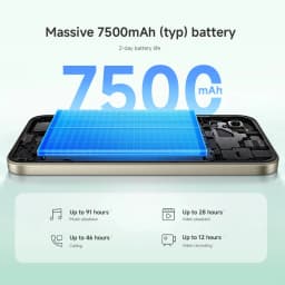 Xiaomi Redmi 17 Global Version 4G Smarphone 6.9''Display MediaTek Helio G91-Ultra 7500mAh 45W Turbo Charging 50MP AI Dual Camera