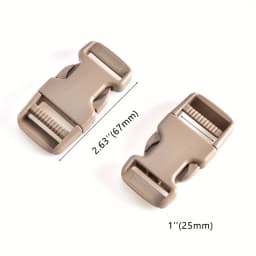 4pcs Buckle Quick Side Release Buckles Clips Snaps Heavy Duty Plastic Replacement for Nylon Webbing Straps Backpack