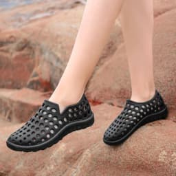 Large Size Unisex Summer Outdoor Sandals Beach Aqua Shoes Couple Casual Slippers Weman Garden Shoes Men Wading Shoes 36-45#