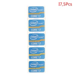 1pc/5pcs Mini DIY Sticker For 4th Generation Cpu Intel Core I3 I5 I7 I9 Logo Sticker LOGO Label Laptop Notebook Decoration