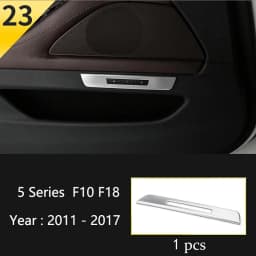 Car Styling Console Multimedia AC CD Panel Decoration Frame Cover Trim Strip Sticker For BMW 5 Series F10 F11 F18 Accessories