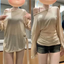 Sexy Thin See Through Long Sleeve Oversize T Shirt Women Bandage Off Shoulder Top Female Basic Long Tees Korean Chic Lady New