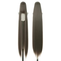 700g High Quality 59" 150cm Long Straight Cosplay Wig With Bang Blond Brown Red Green Blue Heat Resistant Hair Colors Anime Wigs