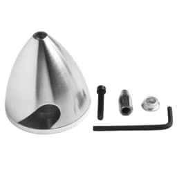 RC Plane Spinner RC Model Planes Propeller All-aluminum Alloy Easy Installation Improved Flight Performance Base Diameter 10mm