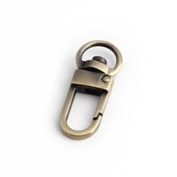 8MM 10MM Metal Snap Hook Swivel Eye Trigger Clip Clasp For DIY Bags Shoulder Strap Belt Buckle Webbing Leather Craft Accessories