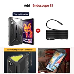Ulefone Armor Pad 4 Ultra 5G Rugged Tablet Thermal lmaging 11800mAh 10.36" 2K 16GB + 256GB Android 14 LED Light