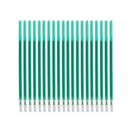 20Pcs/Set Color Erasable Gel Pen Refill Rods 0.5mm Colorful Ink Washable Handle Magic Erasable Pens For School Doodle Stationery