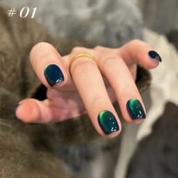 10ML 1-10PCS Winter New Style Hot Selling Black Nails Brown Nails Glass Bead Magnet Cat Eye Nail Polish Nail Set Nail Supplies