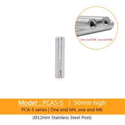 PCA-S/PCA-S1 Series Height 30-100mm Optional Stainless Steel Support Rod 12mm Lifting Adjustment Rod Optical Scientific Research