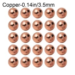 25Pcs/lot Nice-Designed Slotted Tungsten Beads Fly Tying Beads Tungsten 2mm/2.5mm/2.8mm/3.3mm/3.5mm Fly Tying Material