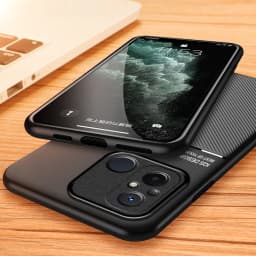 For Xiaomi Redmi 12C Case Magnetic Car Holder Leather Phone Cases For Redmi 12 C C12 Redmi12C 4G 2023 6.71" Soft Back Cover