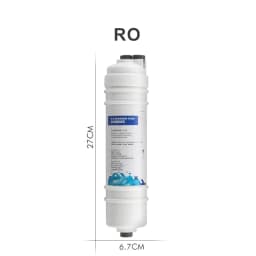Waternoble 10 Inch Water Filter Replacement Activated Carbon Filter for Chlorine Removal Water Purification & Reverse Osmosis