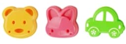 2pcs Sandwich Mould Bear Cat Rabbit Car Shaped Bread Mold Cake Biscuit Embossing Device Crust Cookie Cutter Baking Pastry Tools