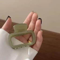New Retro Hollowed Out Acetate Grab Clip Elegant Korean Crab Ponytail Braid Grab Clip Accessories for Girls Jewelry Gifts