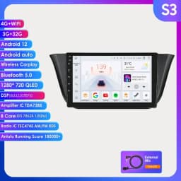 9"4G Carplay Android 12 Autoradio for Iveco Daily 2013-2021 Mutimedia Video player 7862 GPS navi Stereo 2din Touch screen Audio