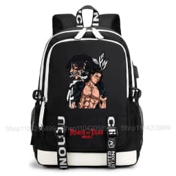 Attack on Titan Backpack Anime Mochila Student School Bag Boys Girls Gift Casual Daily Travel Rucksack