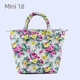 TANQU Short Long Round Flora Canvas Fabric Handle with Insert Lining for Obag Classic Mini O Bag Women's Bags Shoulder Handbag